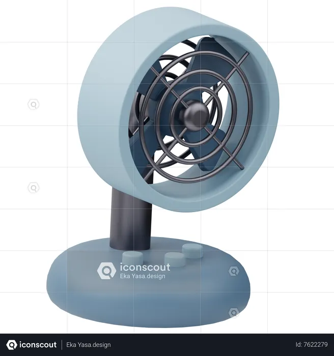 Ventilador eléctrico  3D Icon