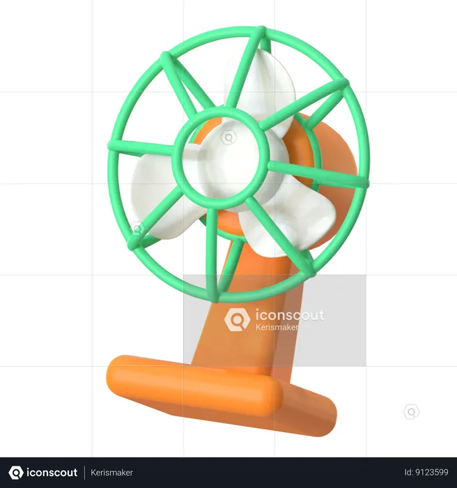 Ventilateur  3D Icon