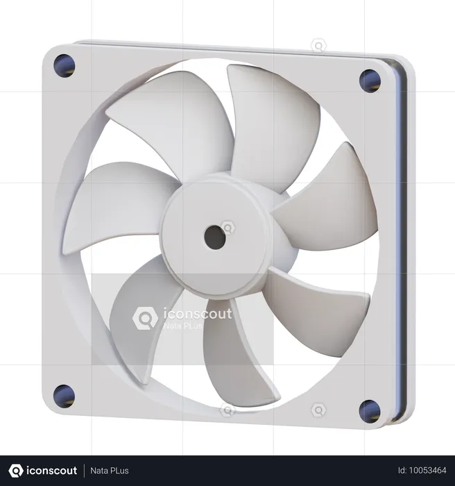 Ventilateur  3D Icon