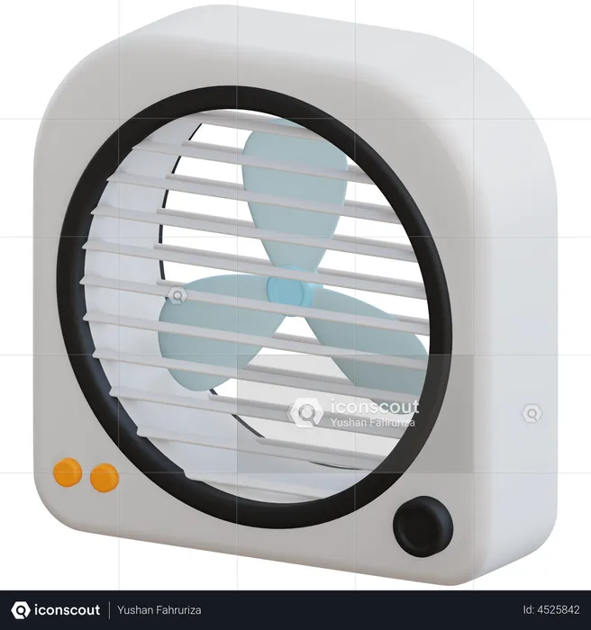 Ventilateur de bureau  3D Icon