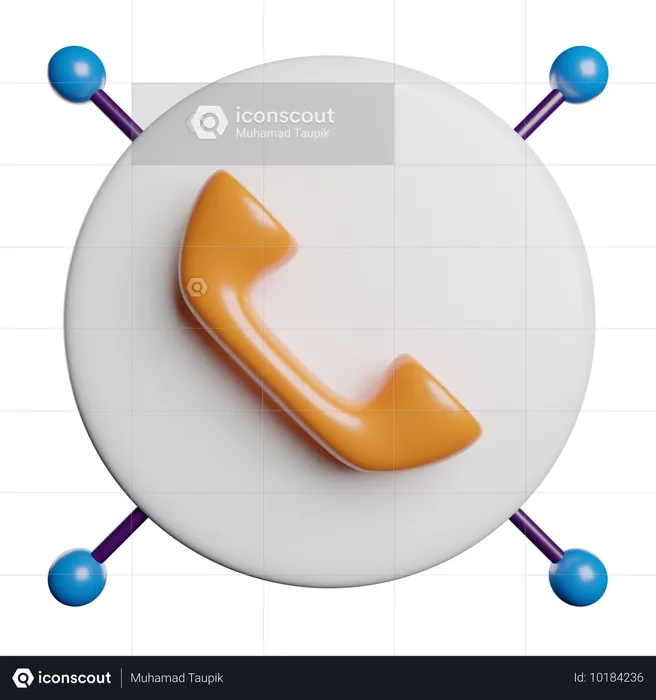 Verbinden  3D Icon