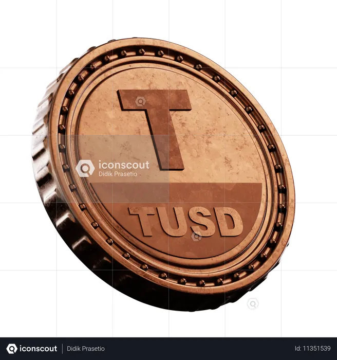 Verdadero usd  3D Icon