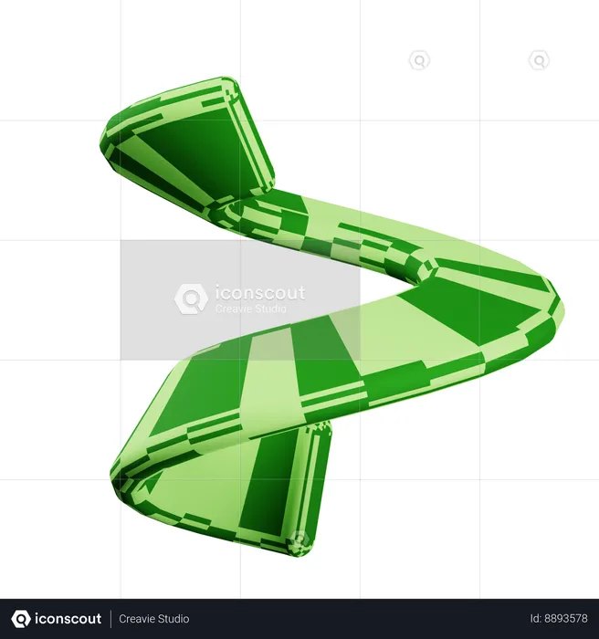 Primavera verde  3D Icon