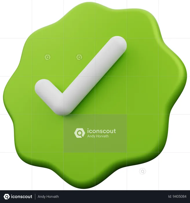 Verificar  3D Icon