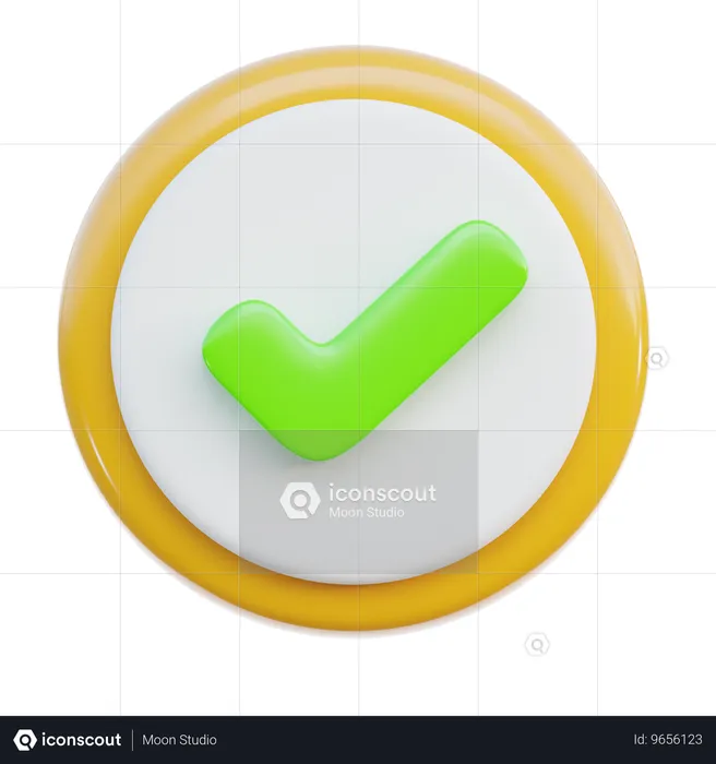 Verificar  3D Icon