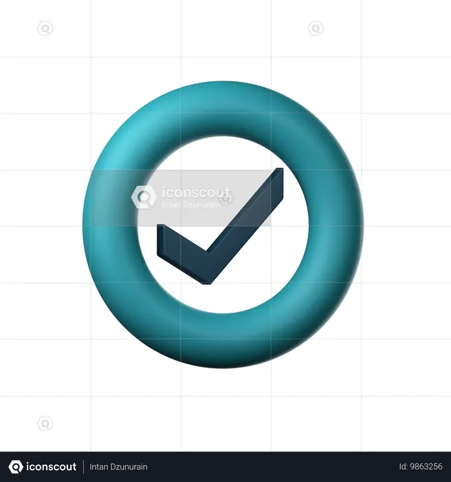 Verificar  3D Icon