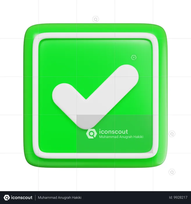 Verificar  3D Icon