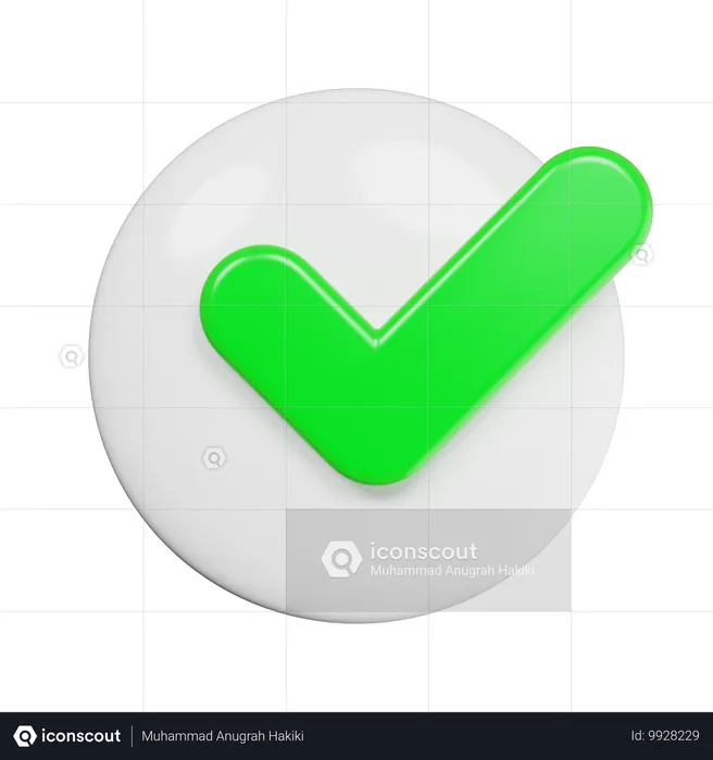 Verificar  3D Icon