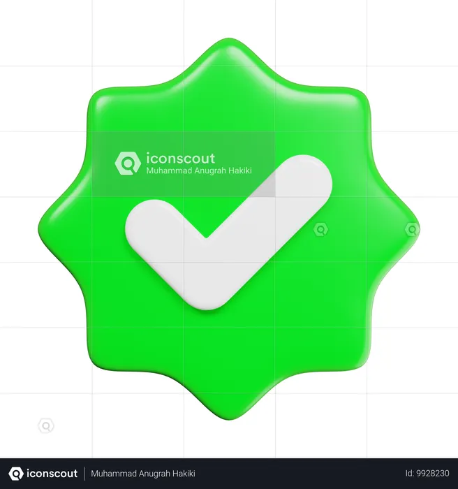 Verificar  3D Icon