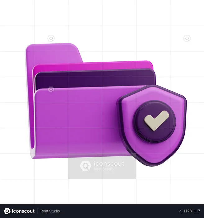 Verificar pasta  3D Icon