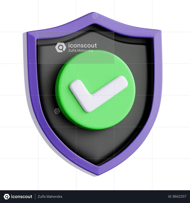 Verified Badge  3D Icon