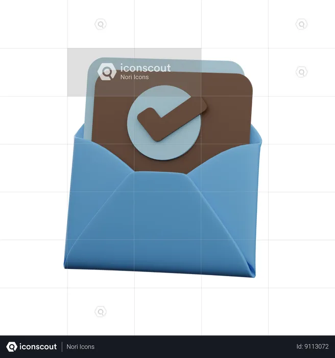 Verified Folder  3D Icon