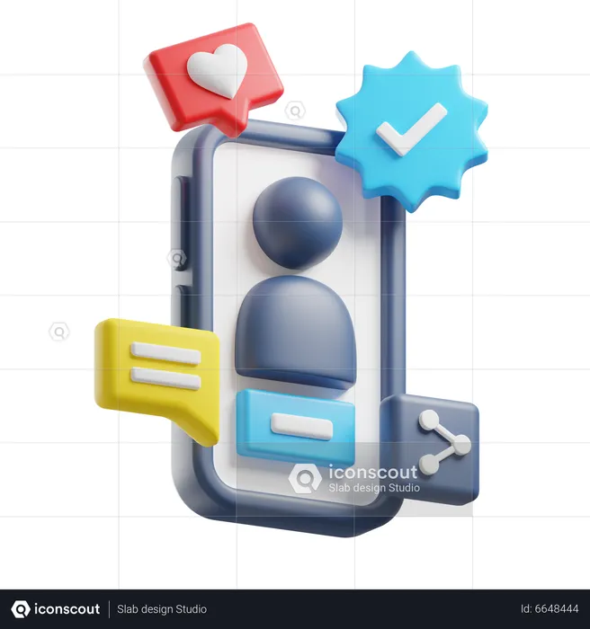 Verified Profile  3D Icon