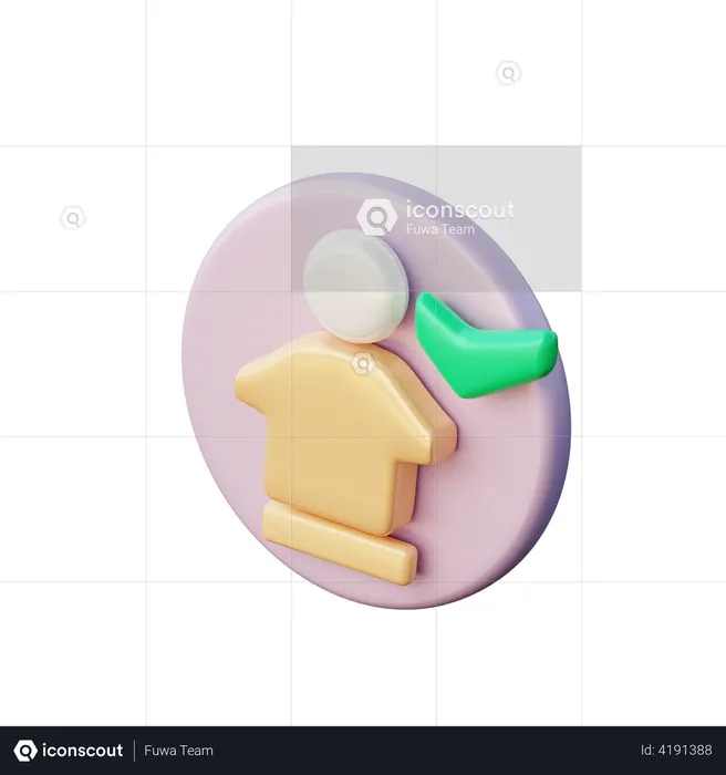 Verified User  3D Icon