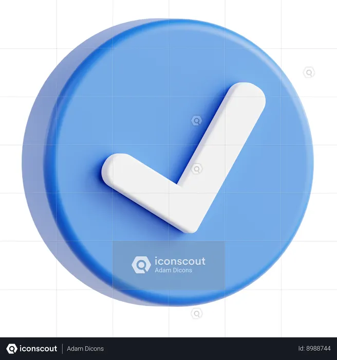 Vérifier  3D Icon