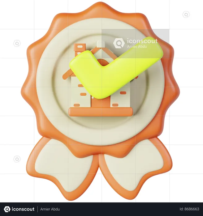 Vérifier la qualité de la maison  3D Icon