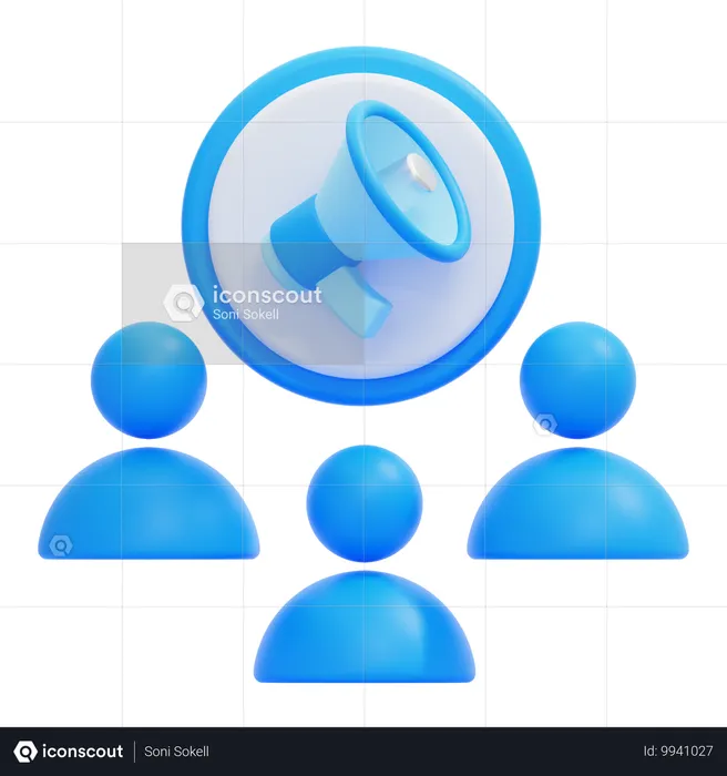 Verkaufsteam  3D Icon