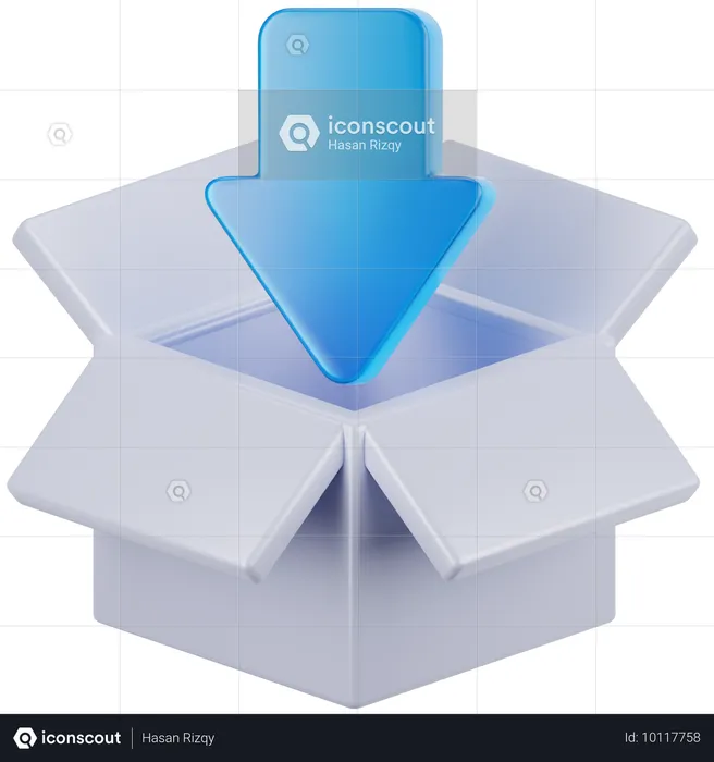 Verpackung  3D Icon