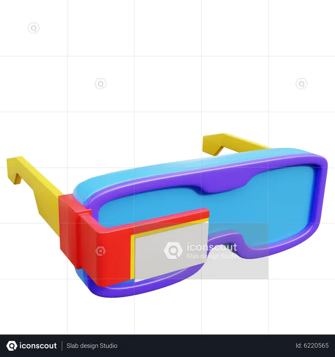 Lunettes intelligentes  3D Icon