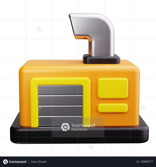 Verschmutzung  3D Icon