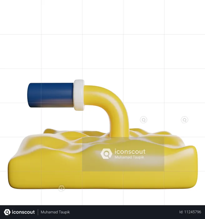 Verschmutzung  3D Icon