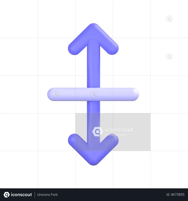 Vertical-align-center  3D Icon
