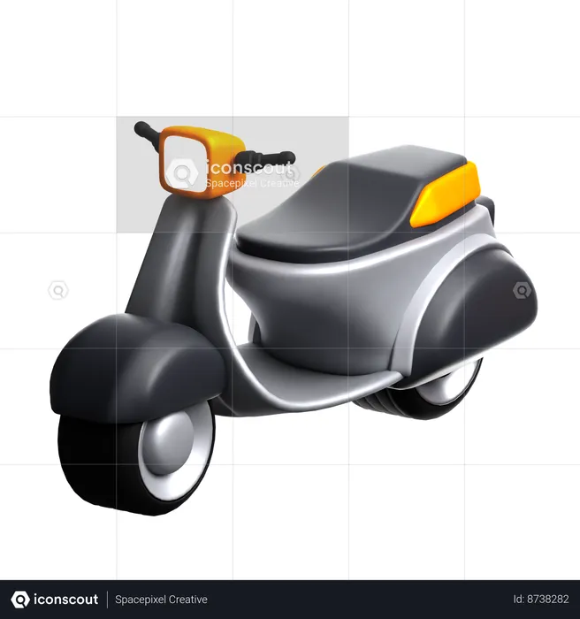 Vespa  3D Icon