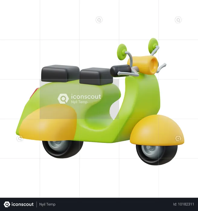 Vespa  3D Icon