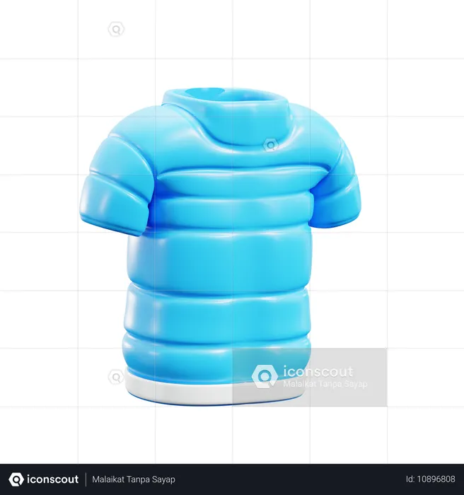 Veste d'hiver  3D Icon