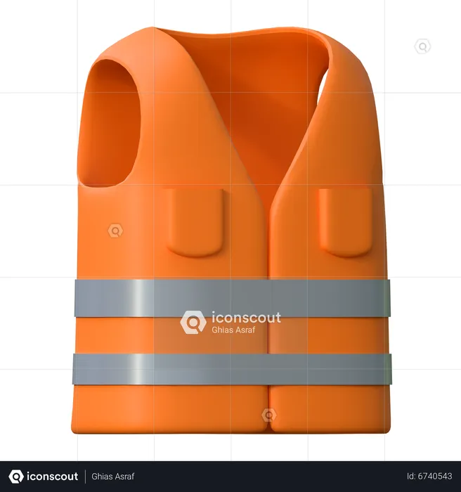 Gilet de sauvetage  3D Icon