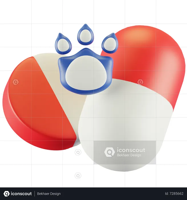 Veterinary Medicine  3D Icon