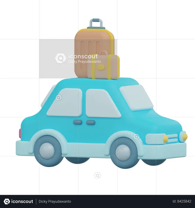 Viajar  3D Icon