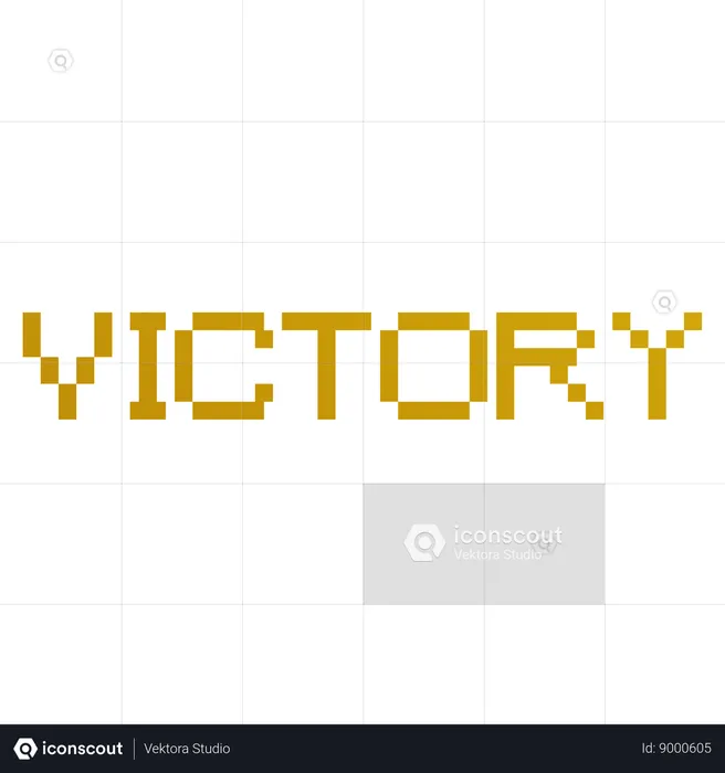 Victory  3D Icon