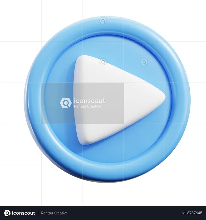 Video  3D Icon