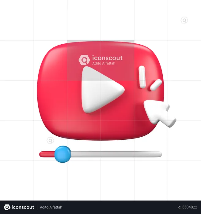 Video  3D Icon