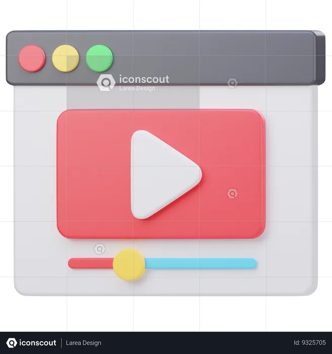 Video  3D Icon