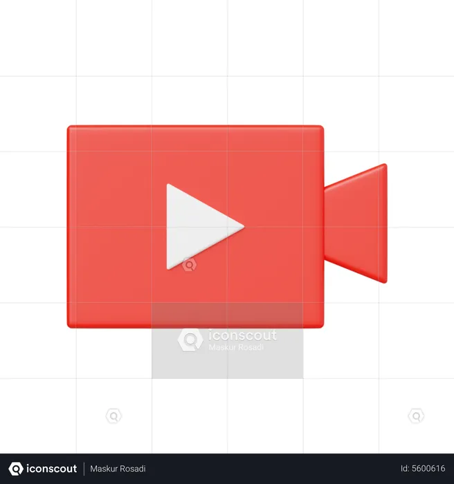 Vidéo  3D Icon