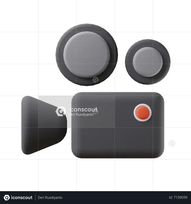 Video  3D Icon
