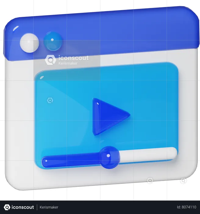 Vidéo  3D Icon