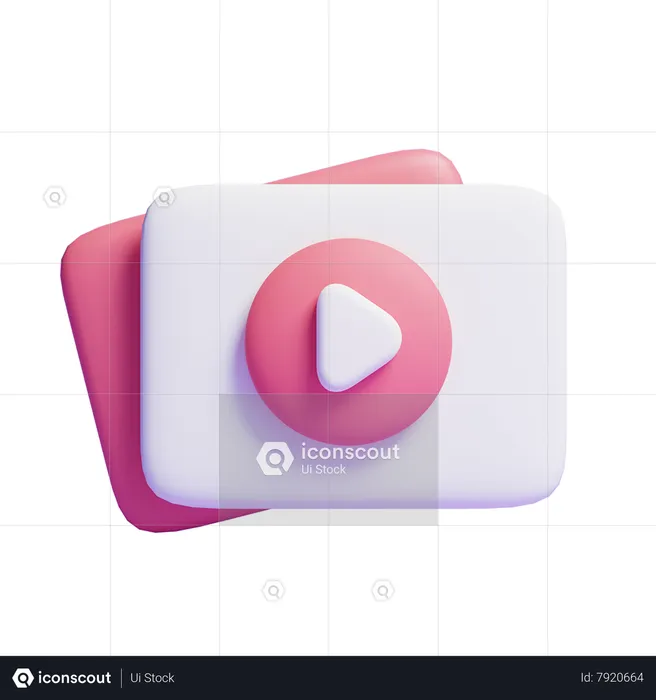 Vidéo  3D Icon