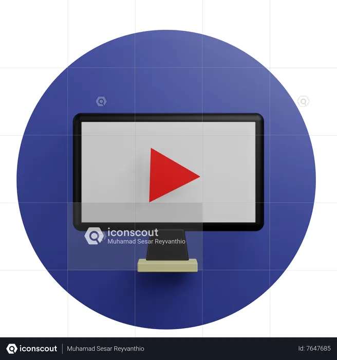 Schau Video  3D Icon