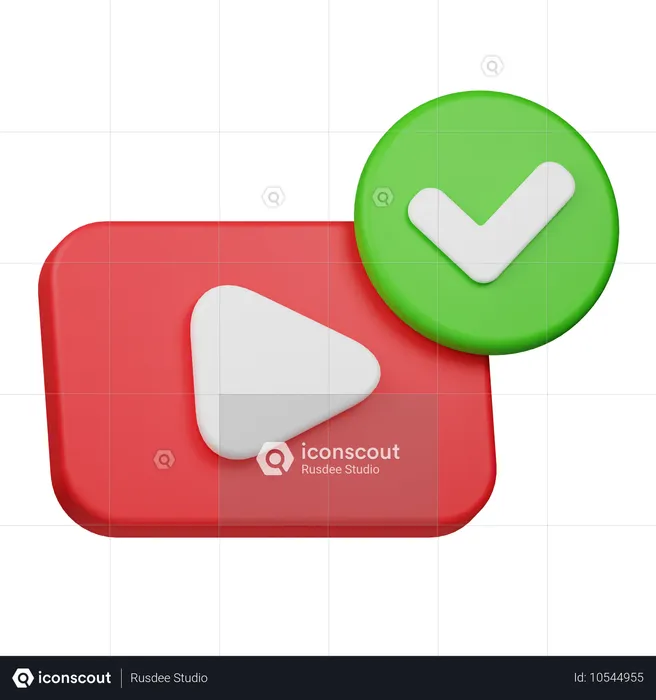 Vidéo approuvée  3D Icon