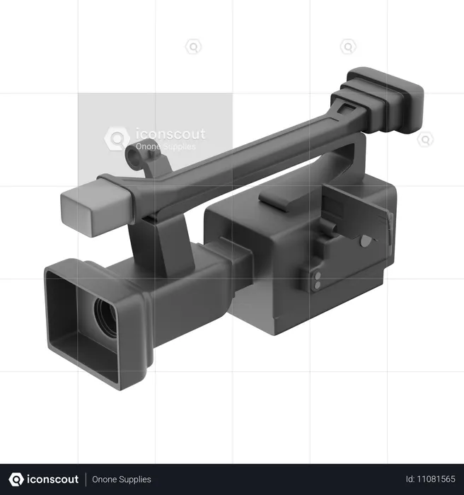 Video Camera  3D Icon