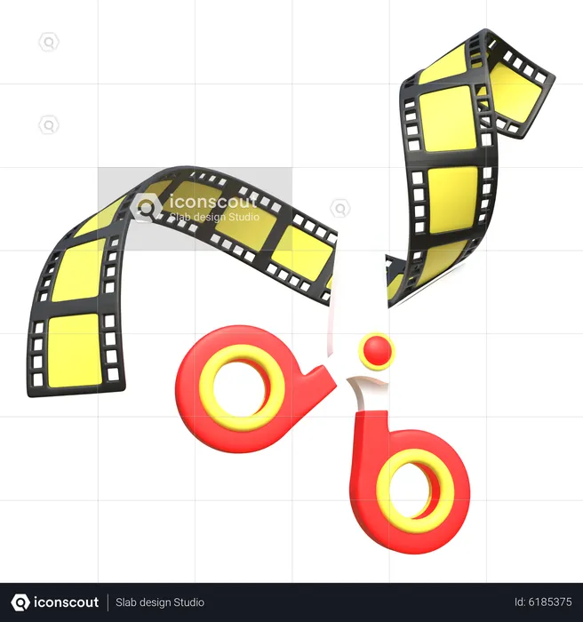 Video Editing  3D Icon