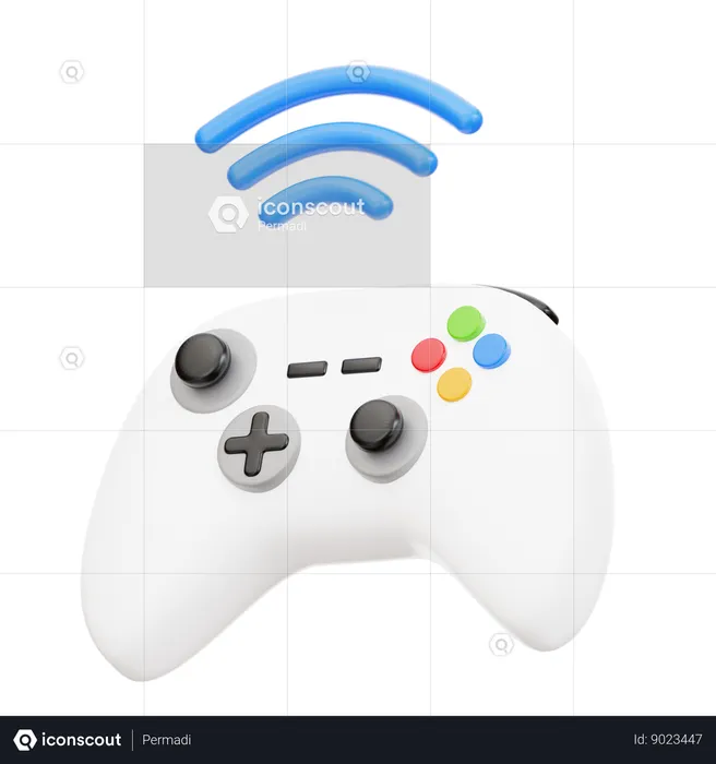 Video game controller  3D Icon