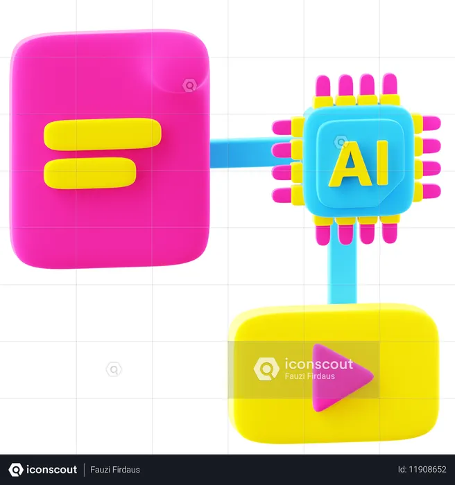 Video Generation  3D Icon