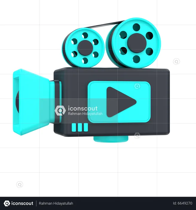 Video Marketing  3D Icon