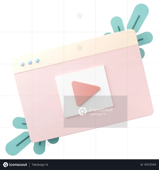 Videomarketing  3D Icon