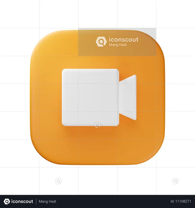 Video Recorder  3D Icon