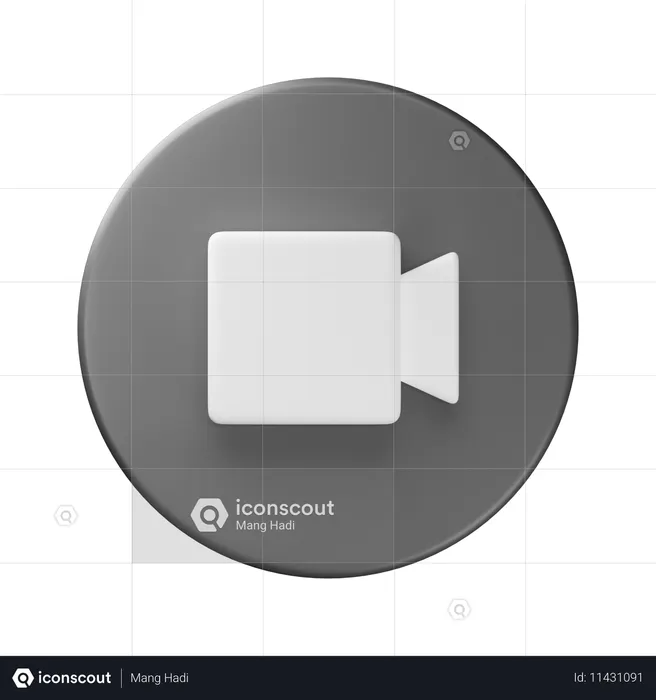 Video Recorder  3D Icon